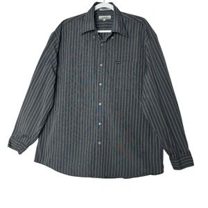 faconnable Dress Shirt mens XXL Plus button‎ down Long Sleeve Office Career